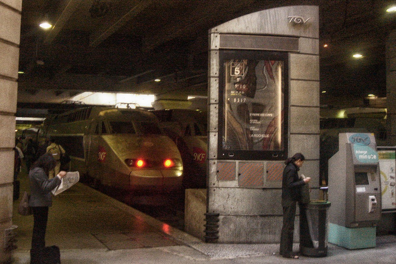 TGV – first time bullet train