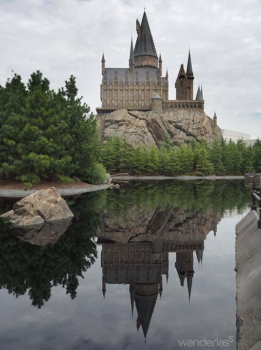 Hogwarts Castle View From Three Broomsticks Inn